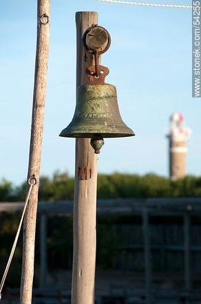 Lighthouse and bell in Jose Ignacio - Punta del Este and its near resorts - URUGUAY. Photo #54255