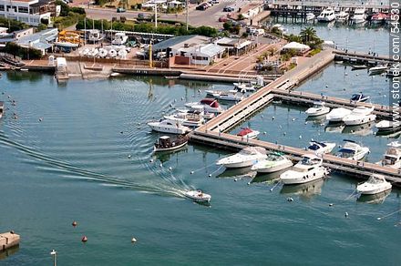 Port of Punta del Este. Aerial view.  - Punta del Este and its near resorts - URUGUAY. Photo #54530