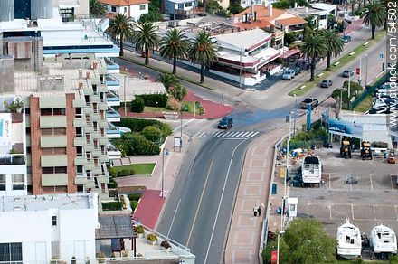 Rambla and 17th Street El Estrecho - Punta del Este and its near resorts - URUGUAY. Foto No. 54502