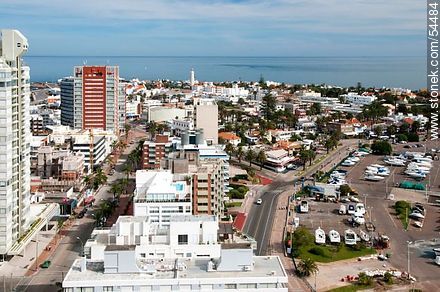 Avenida Gorlero, rambla Artigas y puerto de Punta del Este - Punta del Este y balnearios cercanos - URUGUAY. Foto No. 54484