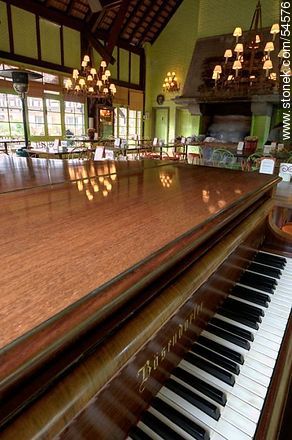Piano of the tea room of the hotel - Punta del Este and its near resorts - URUGUAY. Foto No. 54576