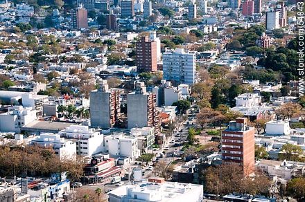 Avenida Luis Alberto de Herrera. La Pasiva. - Departamento de Montevideo - URUGUAY. Foto No. 54843