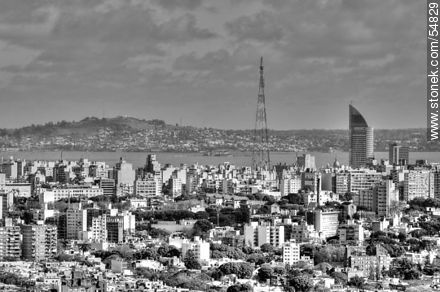 Cerro de Montevideo and Torre Antel -  - MORE IMAGES. Photo #54829