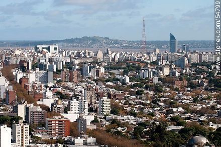 Cerro de Montevideo and Torre Antel - Department of Montevideo - URUGUAY. Photo #54799