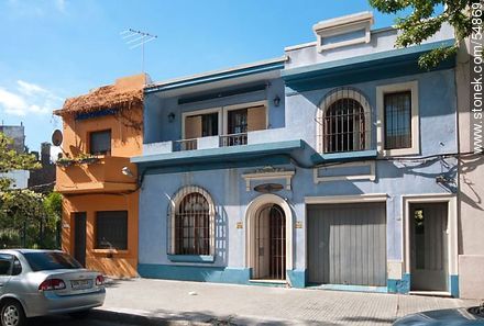 Houses on Masini St. - Department of Montevideo - URUGUAY. Photo #54869