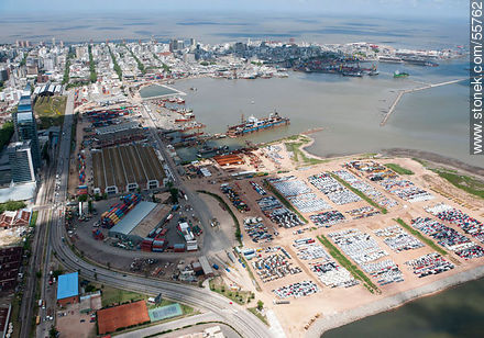 Torre de Antel, Aguada Park, Puerto de Montevideo, Centro y Ciudad Vieja. - Departamento de Montevideo - URUGUAY. Foto No. 55762