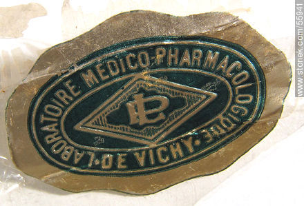 Sello del Laboratoire Medico Pharmacologique - De Vichy -  - IMÁGENES VARIAS. Foto No. 55941