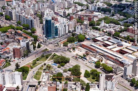 Tres Cruces.  Bulevar Artigas. Bus Terminal - Department of Montevideo - URUGUAY. Foto No. 55990