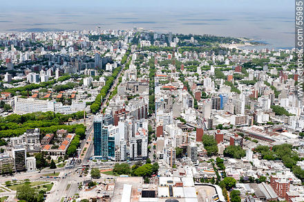 Artigas Boulevard south. Pocitos and Cordón quarters - Department of Montevideo - URUGUAY. Foto No. 55985
