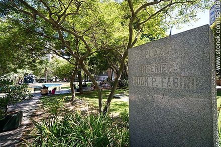 Plaza Fabini. - Department of Montevideo - URUGUAY. Photo #56106