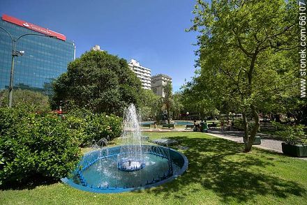 Plaza Fabini. - Departamento de Montevideo - URUGUAY. Foto No. 56107