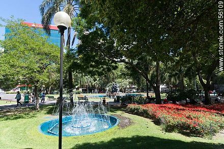 Plaza Fabini. - Departamento de Montevideo - URUGUAY. Foto No. 56109