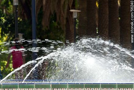 Fountain in Patio Andaluz - Department of Montevideo - URUGUAY. Photo #56240