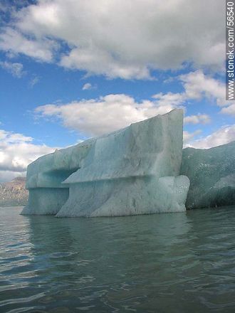 Ice floes on Lake Viedma -  - ARGENTINA. Photo #56540
