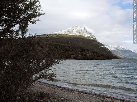 Beagle Channel coast and mountains -  - ARGENTINA. Photo #56765