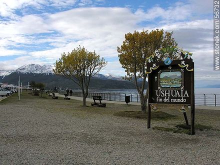 Rambla de Ushuaia, fin del mundo -  - ARGENTINA. Foto No. 56732