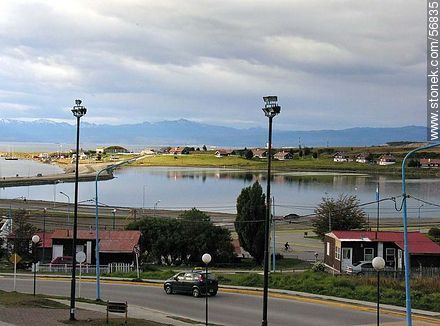 View to the bay of Ushuaia -  - ARGENTINA. Photo #56835