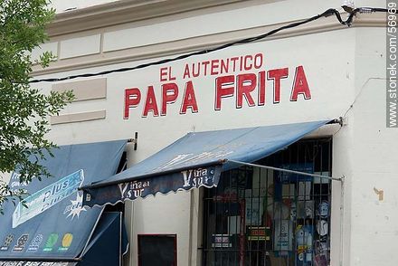 El auténtico papa frita - Department of Salto - URUGUAY. Photo #56969