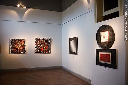 Paintings at Museo de Artes Decorativas. - Department of Salto - URUGUAY. Photo #57136
