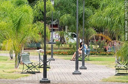 Plaza Artigas - Department of Salto - URUGUAY. Foto No. 57252