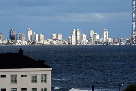Vista de la Península desde Las Delicias - Punta del Este y balnearios cercanos - URUGUAY. Foto No. 57404