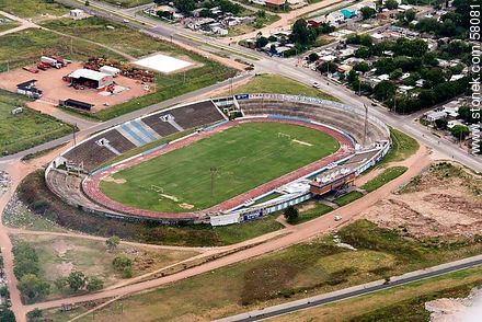 Aerial view of  the Stadium of Club Atlético Cerro -  - URUGUAY. Foto No. 58081