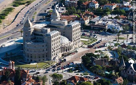 Aerial view of the Hotel Carrasco (2013) - Department of Montevideo - URUGUAY. Foto No. 58283