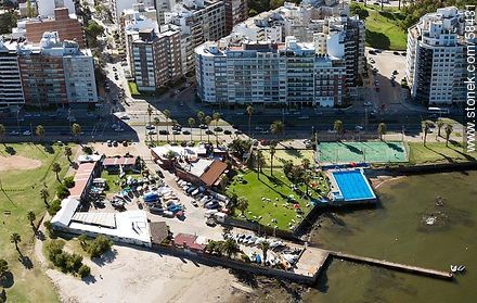 Aerial view of La Estacada - Department of Montevideo - URUGUAY. Foto No. 58431