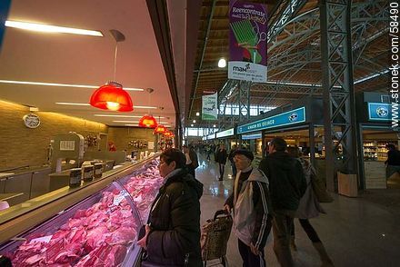 Mercado Agrícola. Butcher shop - Department of Montevideo - URUGUAY. Foto No. 58490