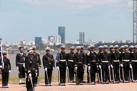 Día de la Armada (Navy Day) in its plaza in Punta Gorda. - Department of Montevideo - URUGUAY. Foto No. 58606