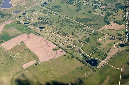 Aerial view of subdivisions next to Jose Ignacio - Punta del Este and its near resorts - URUGUAY. Foto No. 58772