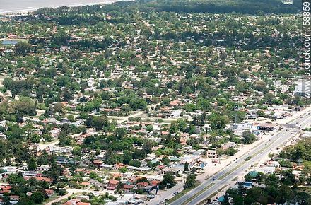Aerial view of Ciudad de la Costa - Department of Canelones - URUGUAY. Photo #58859