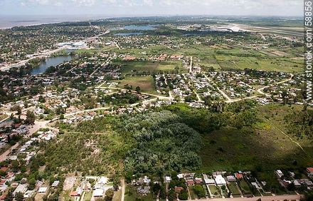 Vista aérea de Lagomar Norte - Departamento de Canelones - URUGUAY. Foto No. 58856