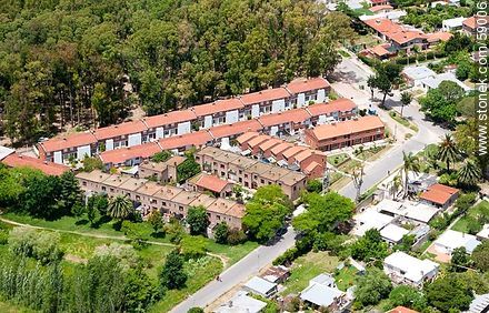 Aerial view of housing Rivera Park - Department of Montevideo - URUGUAY. Foto No. 59006