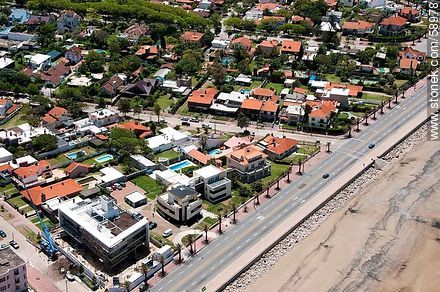 Aerial view of the promenade Republic of Mexico. - Department of Montevideo - URUGUAY. Photo #58978