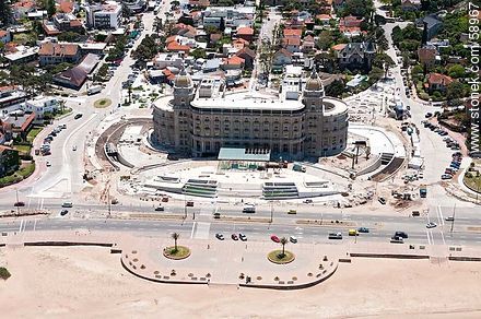 Aerial View of Hotel Carrasco in 2012 - Department of Montevideo - URUGUAY. Photo #58967