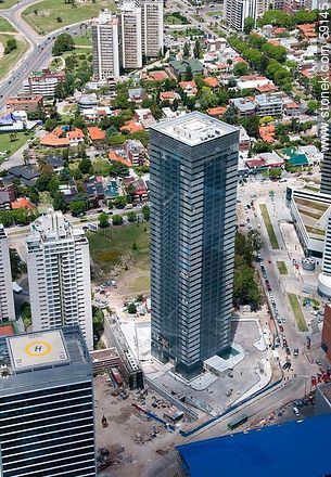 Aerial view of Tower 4 World Trade Center Montevideo (2012) - Department of Montevideo - URUGUAY. Foto No. 59145