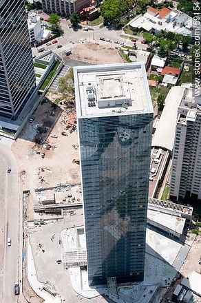 Aerial view of Tower 4 World Trade Center Montevideo (2012) - Department of Montevideo - URUGUAY. Photo #59154
