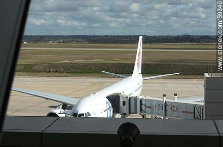 Avión Airbus A330 de Air Europa - Departamento de Canelones - URUGUAY. Foto No. 59340