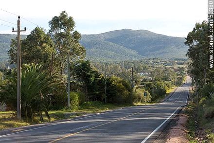 Route 71 in Las Flores - Department of Maldonado - URUGUAY. Photo #59380