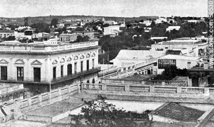 View of Mercedes (Dept. of Soriano), 1909 -  - URUGUAY. Foto No. 59530