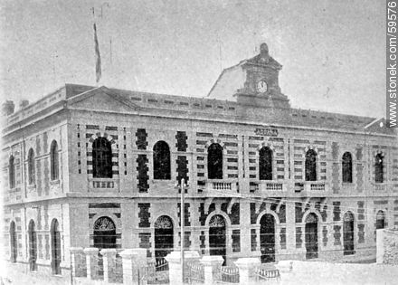 Aduana de la Ciudad de Salto, 1910 -  - URUGUAY. Foto No. 59576