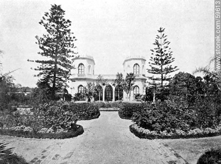 Fábrica Liebig. Casa del Gerente, Fray Bentos, Río Negro, 1909 -  - URUGUAY. Foto No. 59613