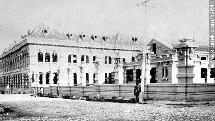 Facultad de Enseñanza Secundaria. IAVA. 1909. - Departamento de Montevideo - URUGUAY. Foto No. 59644
