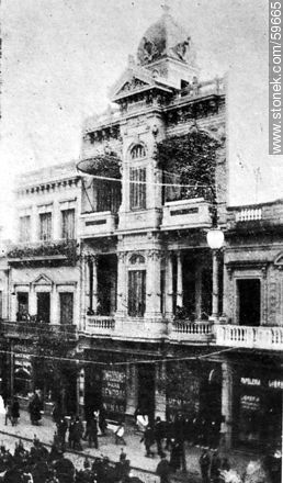 Casa Mérola, 1910 - Departamento de Montevideo - URUGUAY. Foto No. 59665