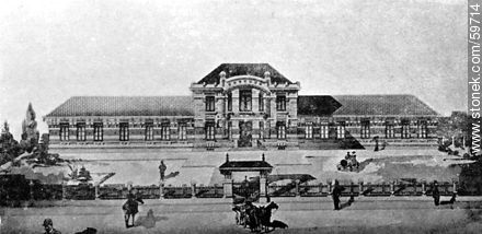 Nuevo Jardín de Infantes, 1910 - Departamento de Montevideo - URUGUAY. Foto No. 59714