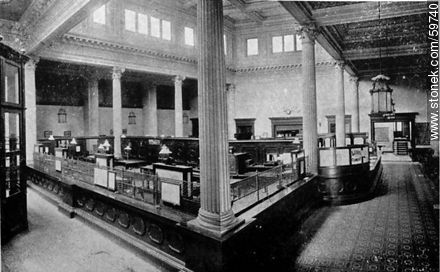 Banco de Londres y Río de la Plata, 1909 - Department of Montevideo - URUGUAY. Foto No. 59740