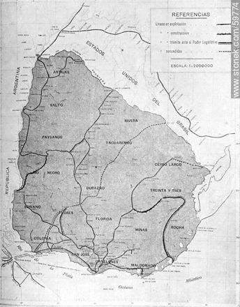 Uruguay 1910 - Department of Montevideo - URUGUAY. Foto No. 59774