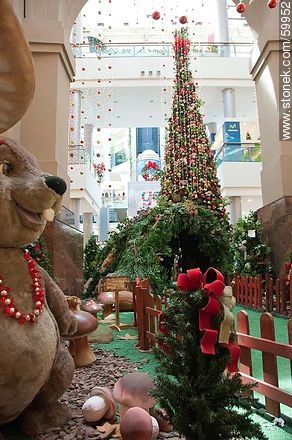 Christmas in the Punta Carretas Shopping Mall - Department of Montevideo - URUGUAY. Foto No. 59952