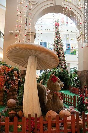 Christmas in the Punta Carretas Shopping Mall - Department of Montevideo - URUGUAY. Foto No. 59947